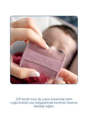 Babyjem Konak Tarağı Soft Pembe