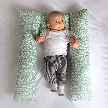Babyjem Babynest Yastık Kare Yeşil