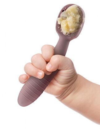 Babyjem Silikon İkili İlk Kaşığım Mocha