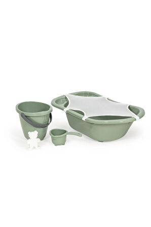 Babyjem 5 Parça Banyo Seti Soft Yeşil