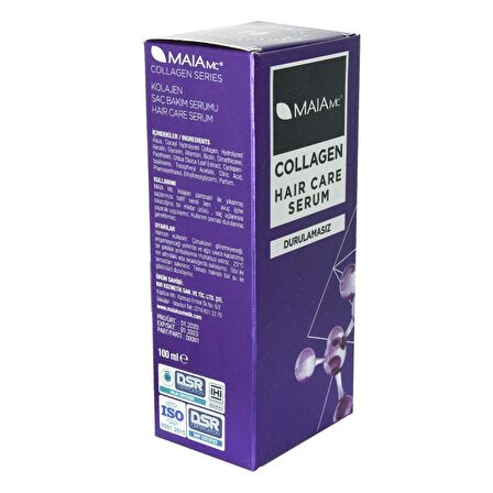 Maia Mc Collagen Hair Care Durulamasız Saç Serumu Kolajeni 100ML