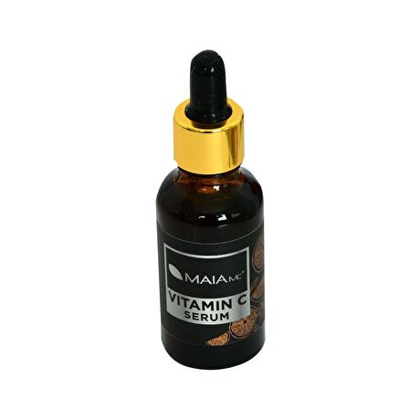 Maia Mc Vitamin C %20 Tüm Cilt Tipleri İçin Hyalüronik Asitli Su Bazlı Yağsız Canlandırıcı Yüz Bakım Serumu 30 ml