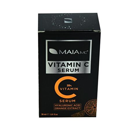 Maia MC Vitamin C Yüz Serumu Hyaluronic Asit Orange Extract 30ML