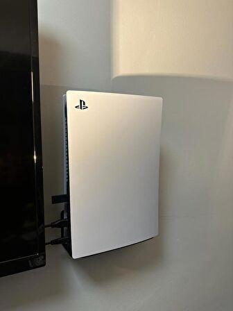 Playstation 5 Duvar Standı Yerden Tasarruf Rahat Hava Akışı Gaming Aksesuar Konsol Tutacağı