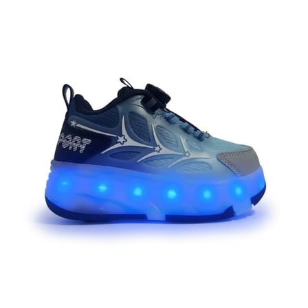 Marco Kids Fast Patenli Çocuk Mavi Spor Ayakkabı 26Y1801-M-1