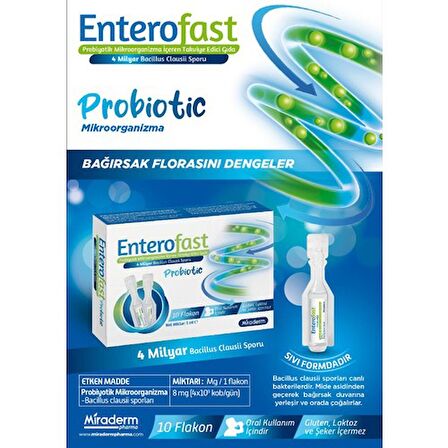 Enterofast Probiotic 10 Flakon