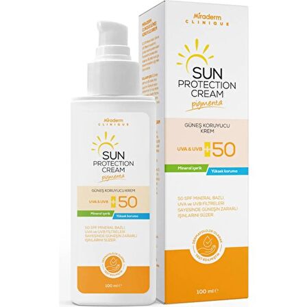 Miraderm Pigmenta Güneş Koruyucu Krem Sun Proection Spf+50
