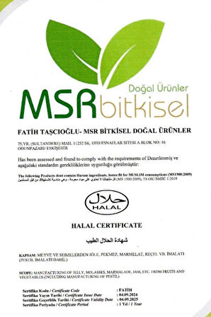 MSR BİTKİSEL GİNSENGLİ ( KUVVET ) MACUNU 300G