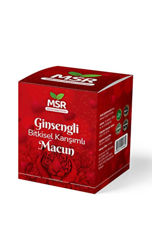MSR BİTKİSEL GİNSENGLİ ( KUVVET PERFORMANS ) MACUNU 240G