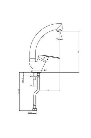 Nsk Trento Lavabo Bataryası N2024202