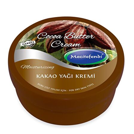 Mecitefendi Nemlendirici Kuru Cilt için Kakao Kokulu Vücut Kremi 200 ml 