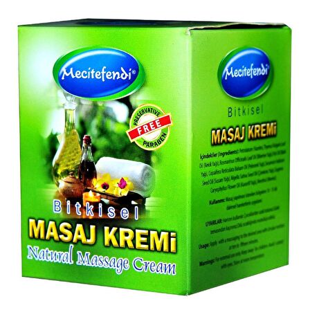 Bitkisel Masaj Kremi 175 ML