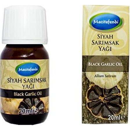 Mecitefendi Siyah Sarımsak Yağı 20 Ml