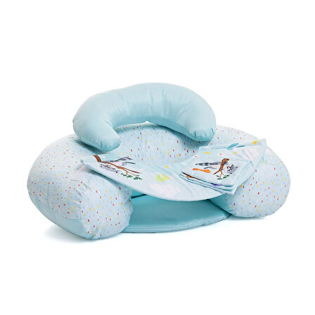baby plus Güvenli Oturma ve Bel Destekli Aktivite Minderi