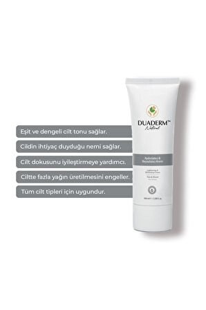 DUADERM AYDINLATICI VE BEYAZLATICI KREM 100 ML