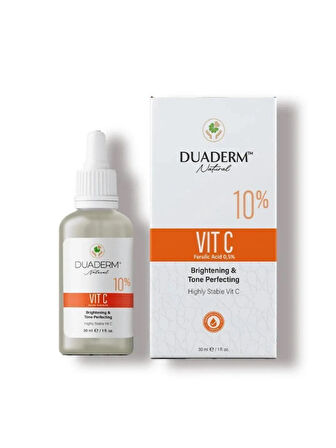 Duaderm Aydınlatıcı Ve Ton Eşitleyici Vitamin C Serum 30ml