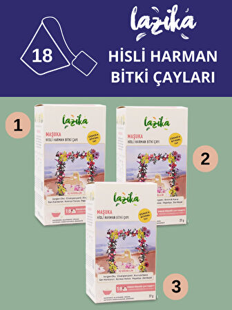 Hisli Harman Serisi Maşuka 3'lü Set