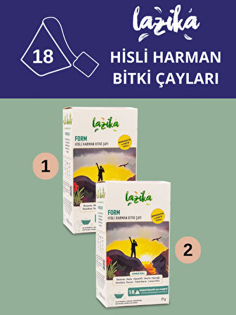 Hisli Harman Serisi Form Çayı 2'li Set