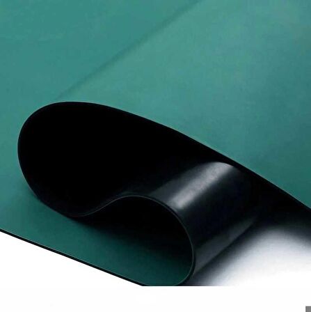 Bakon BK123 Yeşil Antistatik Örtü 1x10m Kalınlık 2mm (ESD Mat)
