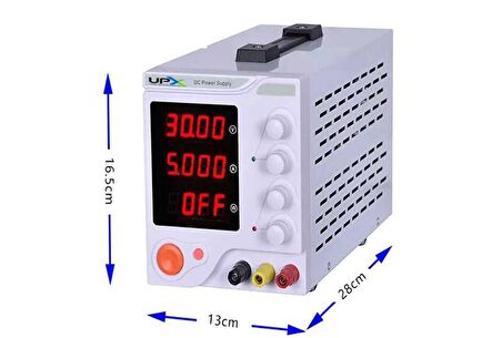 UPX K3010F Ayarlanabilir DC Güç Kaynağı
