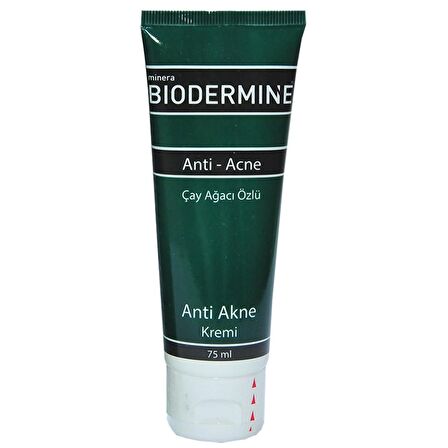 Biodermine Çay Ağacı Özlü Hassas Ciltler İçin Çay Ağacı Özlü Su Bazlı Yağsız Dengeleyici Yüz Bakım Kremi 75 ml