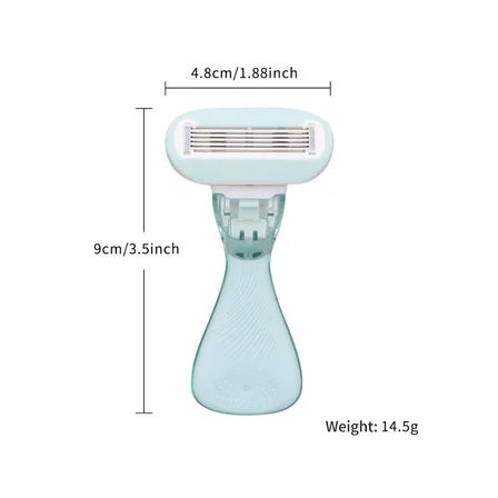 Dynamo Beauty Kadın 5 Bıçaklı Mini Tıraş Bıçağı-Kutulu, Seyahat Boy