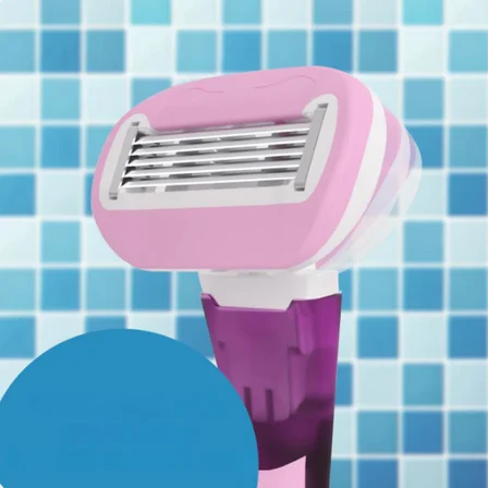 Dynamo Beauty Kadın 5 Bıçaklı Mini Tıraş Bıçağı- Kutulu, Seyahat Boy