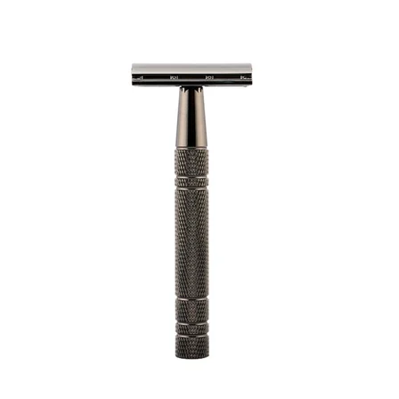 Dynamo Klasik Metal Double Edge Tıraş Bıçağı + 5 Yedek Jilet Siyah