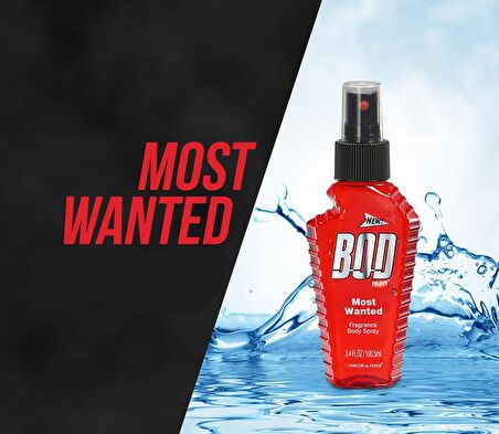 Bodman Most Wanted Vücut Spreyi 100ml 2 Adet 