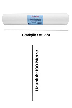 More For You Sedye Örtüsü 80 x 100 Metre Rulo