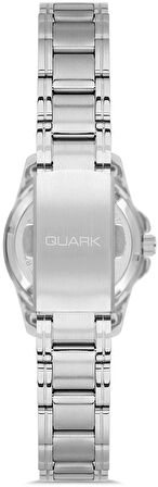 Quark QL-1215X-1B Çelik Kasa Çelik Kordon Takvimli Kadın Kol Saati