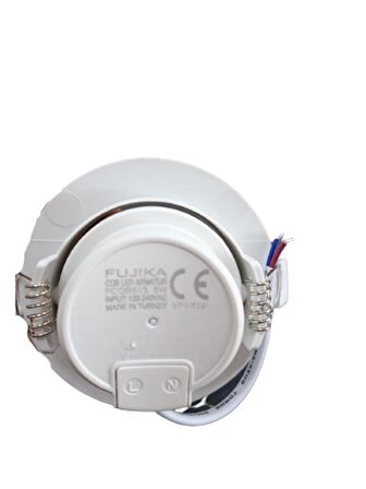 Rıo Led Spot 5W Cob Led Beyaz Kasa Yuvarlak Beyaz Işık