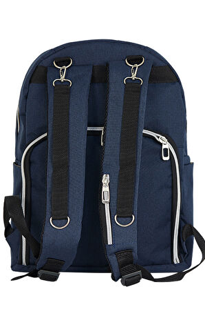 Stylo Duo Backpack Anne Çanta Lacivert