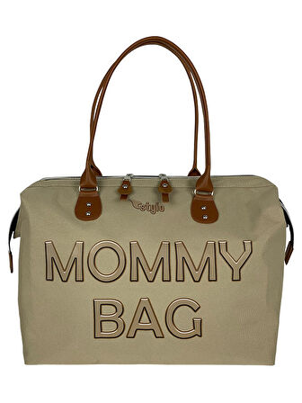 Stylo Mommy Bag Anne Bebek Bakım Çantası Vizon