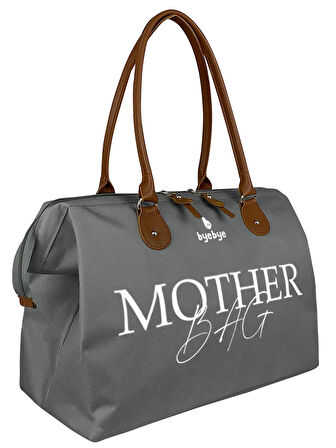 Stylo Byebye Mother Bag Anne Bebek Bakım ve Kadın Çantası Gri