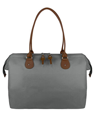 Stylo Byebye Mother Bag Anne Bebek Bakım ve Kadın Çantası Gri