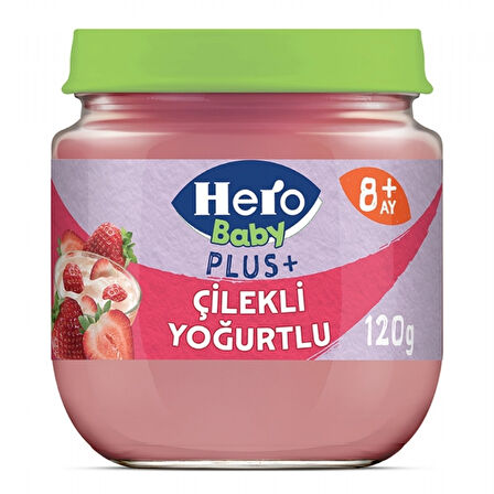 Hero Baby Plus Çilekli Yoğurtlu 120 Gr