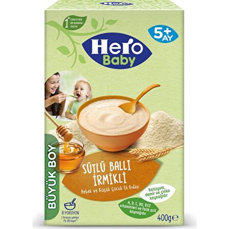 HEROBABY KŞ 400GR İRMİKLİ BALLI 