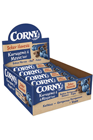 Corny Kuruyemiş ve Meyve Bar Yaban Mersini -Chia-Kakao 35 gr x12li