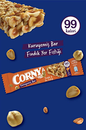 Corny Kuruyemiş Bar Fındık Yer Fıstığı 20 gr x 12 Adet 