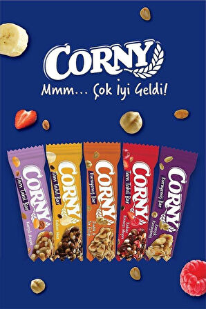 Corny Tam Tahıllı Bar Kakao Muz 17 gr x 24 Adet