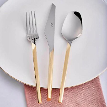 Jumbo 5100 Quartz Altın 84 Parça 12 Kişilik Çkb Seti