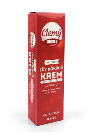 Unısex Tüy Dökücü Krem 40ml