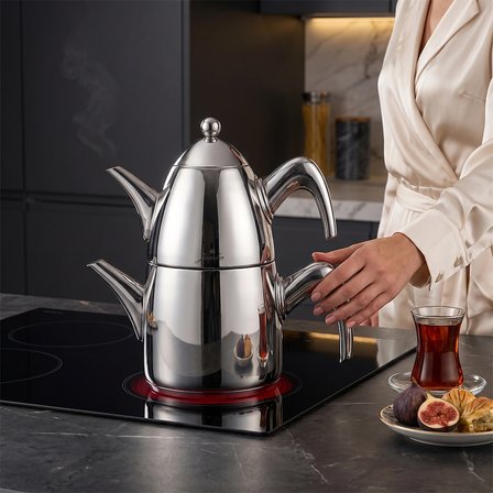 JUMBO 6500 FULL METAL ÇAYDANLIK TAKIMI