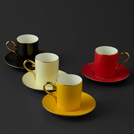 Jumbo 500.01.01.6009 Asorti 4 ‘Lü Fincan Takımı