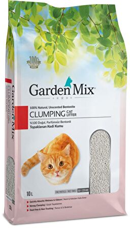 Gardenmix Bentonit Parfümsüz İnce 10L