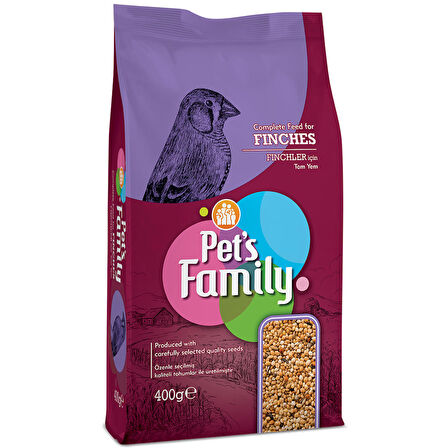 Pets Family Tohum 400 Gr Finch Kuşu Yemi 