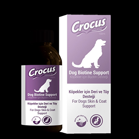 Crocus Köpek Deri ve Tüy Sağlığı Damlası 100 Ml