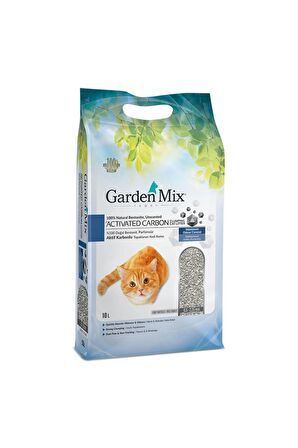 gardenmix bentonit aktif carbonlu kedi kumu 10 lt