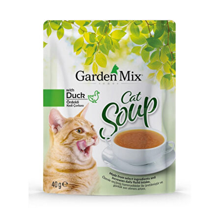 Garden Mix Ördekli Kedi Çorbası 40 Gr